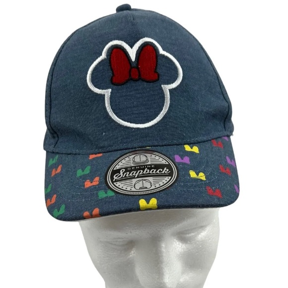 Disney Junior Minnie Mouse Toddler Snapback Hat Embroidered - Picture 1 of 4